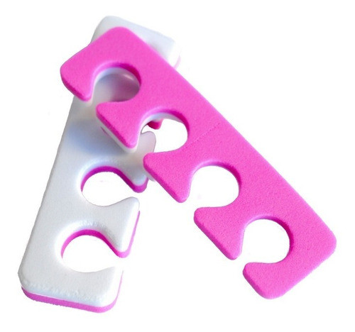 Separador De Dedos De Pies X4 Accesorio Manicuria Ar Noval 0