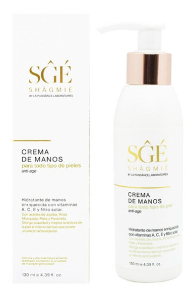 Shagmie Crema De Manos Anti Age Hidratante Con Vitamina A 0 Shagmie Crema De Manos Anti Age Hidratante Con Vitamina A 0