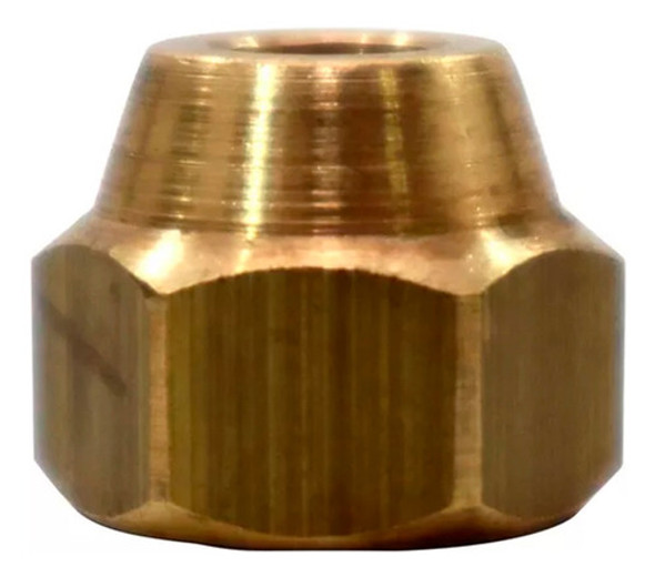 Tuerca Bronce 3/8 Cupla Refrigeracion Aire Acondicionado 0 Tuerca Bronce 3/8 Cupla Refrigeracion Aire Acondicionado 0
