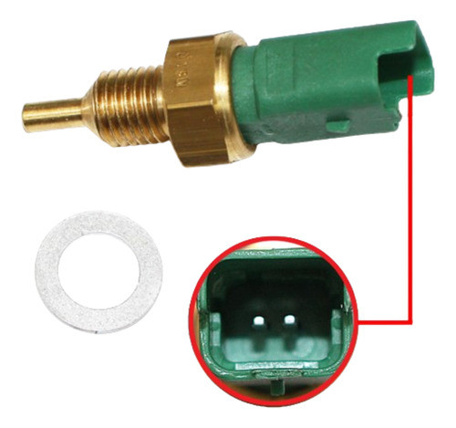 Bulbo Temperatura De Agua Original Peugeot 208 301 1.2 Thp 0