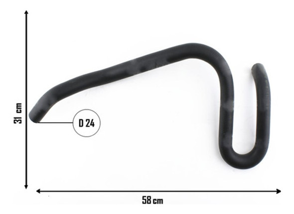 Tubo A Deposito Inferior Mercedes Benz 1215-1218-1414-1418 1