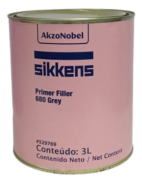 Impresion/fondo Priming Filler 680 - 3lt Sikkens 1k 0