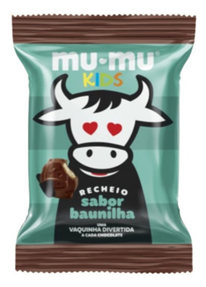 Bombones Rellenos Sabor Vainilla Mu-mu Kids X 24 Uni 1