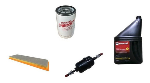 Kit Filtros Rocam 1.6 Fiesta Ecosport Y Aceite 10w40 0