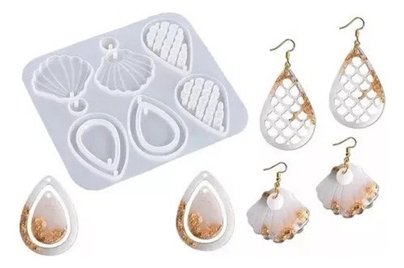 Kit De Resina + Molde De Silicona Aros/dijes 0