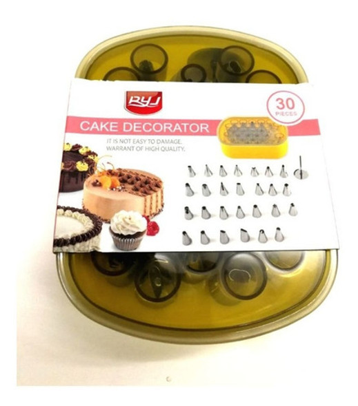 Set Boquillas Repostería Acero Inoxidable Caja Organizadora 0