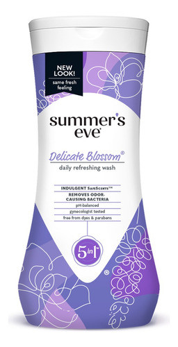 Summers Eve Jabón Intimo En Gel Femenino Delicate Blossom 6c 0