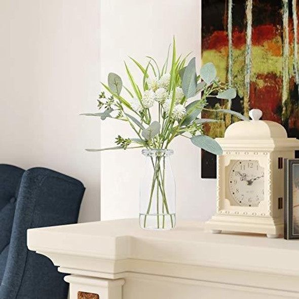 Flores Artificiales Para Decoración, Plantas Falsas Hojas De 1