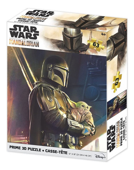 Puzzle Star Wars Mandalorian 3d 150 Piezas Ub 0