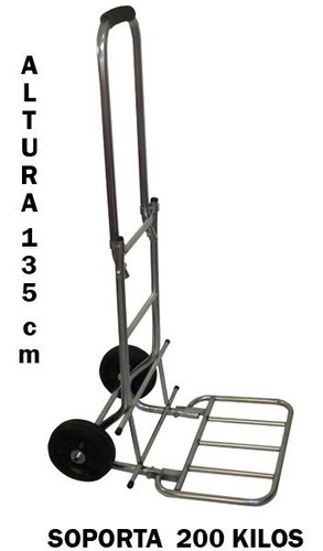 Carro De Carga Carrito Zorra Plegable Reforzada Zorrita 1