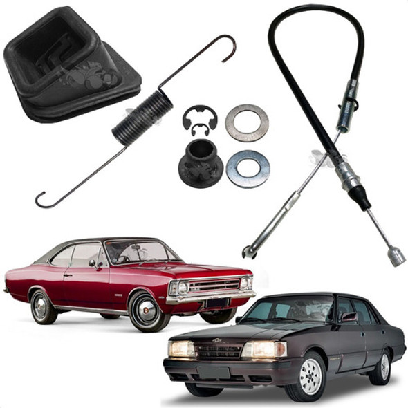 Kit Reparo Cabo Mola Guarda Pó Embreagem Opala 4cc 69 A 92 0 Kit Reparo Cabo Mola Guarda Pó Embreagem Opala 4cc 69 A 92 0
