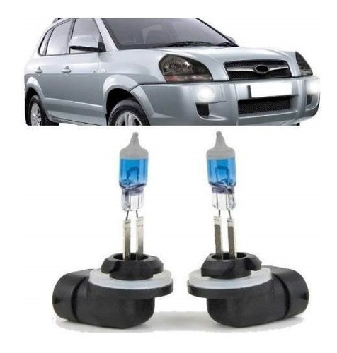 Kit Lampadas Farol De Milha Hyundai Tucson H27 881 8500k 0