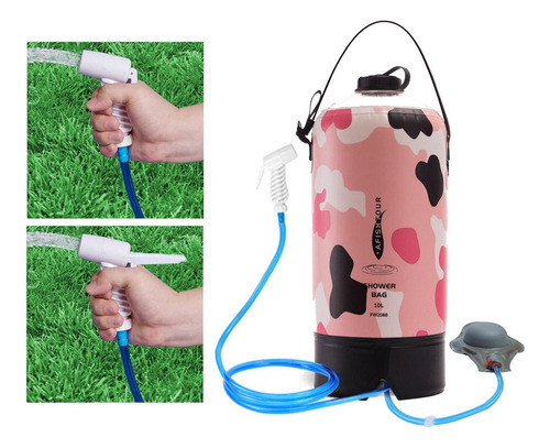 Bolsa De Banho De Camping Com Bomba De Água Quente À Prova 1