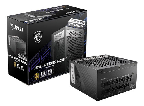 Msi Mpg A1000g Pcie 5 & Atx 3.0 Gaming Power Supply - Modula 0
