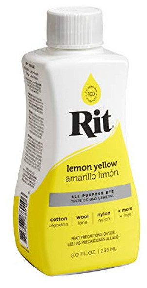 Colorante Para Tela Rit All Purpose 236ml Amarillo Limon 0