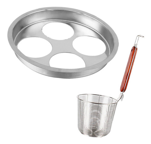 Coador De Espaguete De Aço Inoxidável, Diâmetro 40cm 0 Coador De Espaguete De Aço Inoxidável, Diâmetro 40cm 0