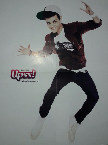 Poster Abraham Mateo Saltando  50 X 38 1