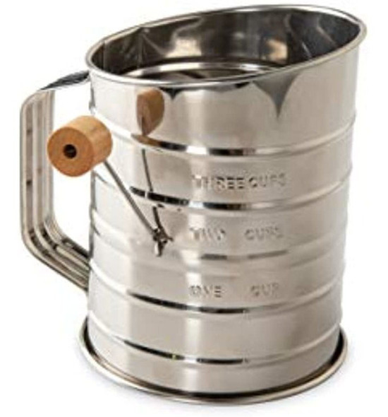 Tamiz De Harina Nordic Ware, 3 Tazas, Acero Inoxidable 0