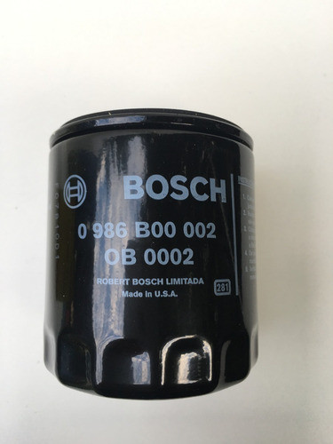 Filtro De Aceite Bosch Ob 0002 Peugeot 307 / 406 - Maranello 1