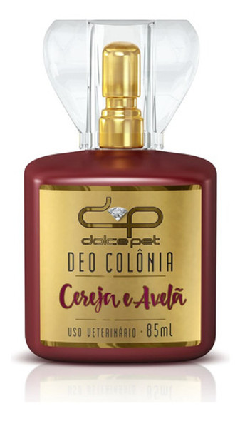 Perfume Cereja E Avelã Dolce Pet Cães E Gatos - 85 Ml 0