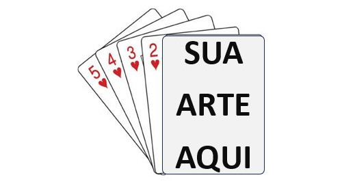 Baralho Personalizado Embalagem Padrão 54x85mm 1un 0