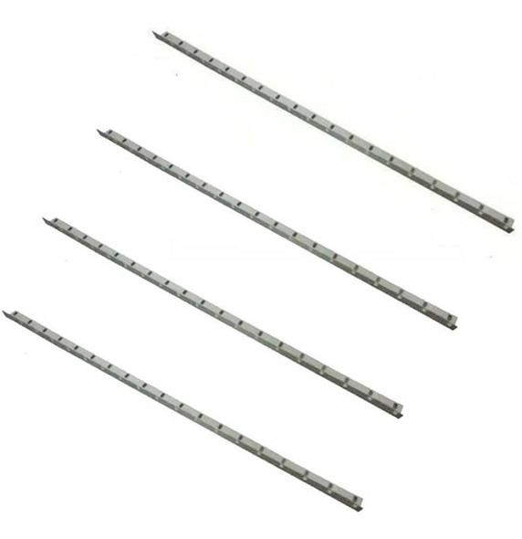 Kit 4 Colunas Para Estante De Aço Linha Leve 0