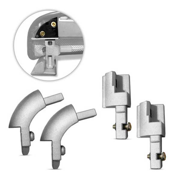 Kit Cantoneira Oval 13° Frontier Ct9951 Capota Flash Cover 0