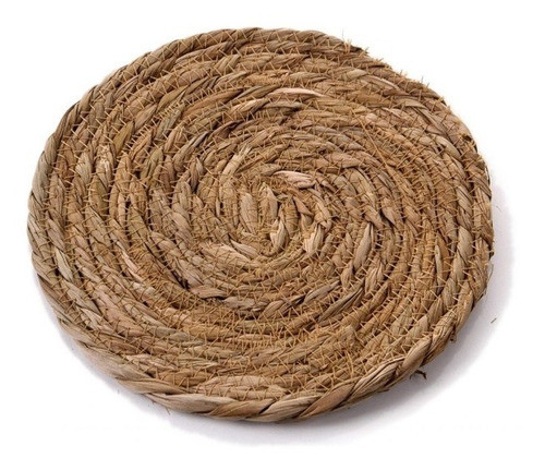 Individual De Mimbre Decoración Apoya Bandejas Platos 0