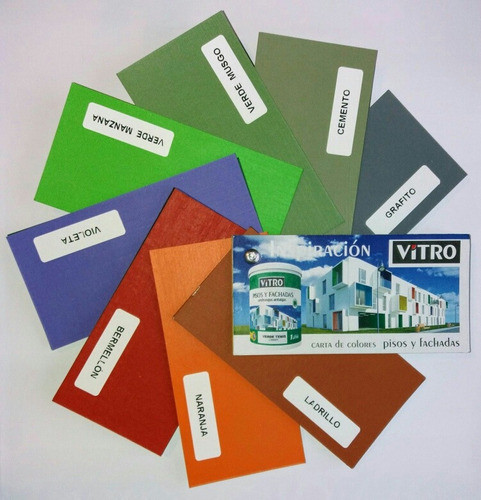 Pintura Pisos Y Fachadas Blanca 4 Litros Vitro Antialgas 1