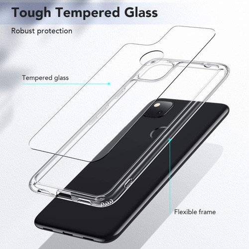 Carcasa Esr Templado Para Google Pixel 4a 5.7'' Transparente 1