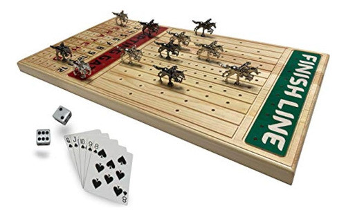 Fineni Juego De Mesa De Carreras De Caballos Con Lujosos Y D 0