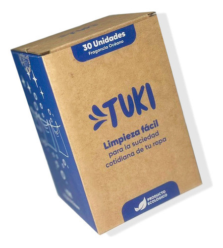 Capsulas Tuki Ecologicas Para Lavado De Ropa Aroma Oceano 0