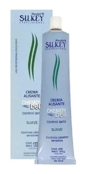 Crema Silkey Alisante Suave Chemdy Bell Profesional 120g 0
