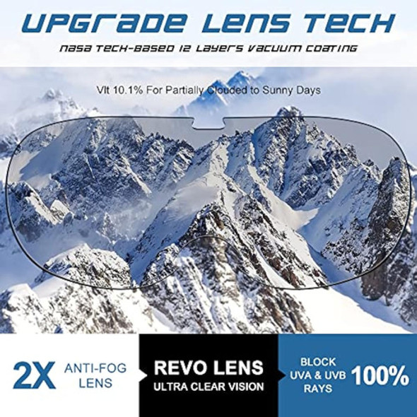 Zha Zha X1 Otg - Gafas De Esquí Antivaho Uv400 1 Zha Zha X1 Otg - Gafas De Esquí Antivaho Uv400 1