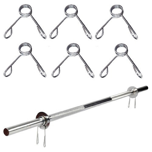 Kit 20 Presilhas P/ Barra Grampo 3 Voltas 1'' 25,40 Mm 0
