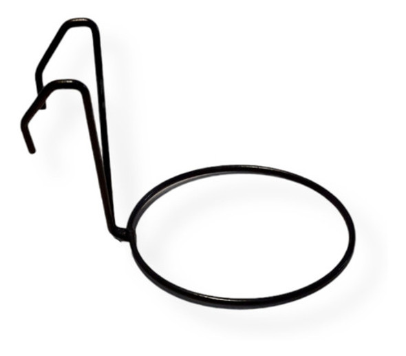 Soporte De Hierro Balcón Aro 18 Cm Para Maceta Redonda 0