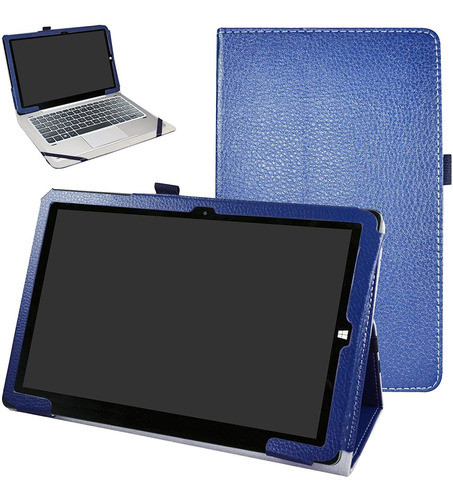 Bige Chuwi Hi10 X Tablet Case, Funda Cuero Pu Folio 2-funda 0