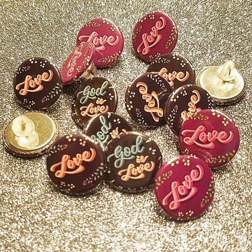 Pin Con Snap 25mm Personalizados! (x20) 1