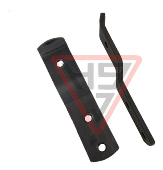 Porta Tranca Hierro Para Planchuela 135x30 Mm (2 Unidades) 1 Porta Tranca Hierro Para Planchuela 135x30 Mm (2 Unidades) 1
