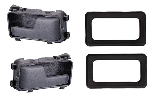 Kit Marco Y Manija Interior Fiat Uno Duna Premio Fiorino 0