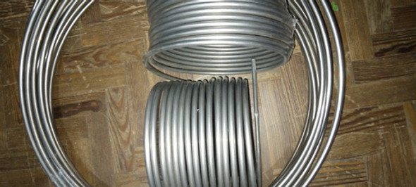 Caño De Acero Inoxidable 8mm X 12 Mts P/serpentinas 1