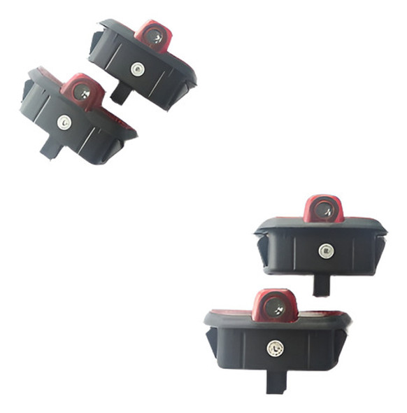 2 X Sin Taladro Cree Puerta Logo Cortesía De Luz Led Para Me 0