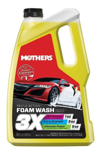 Mothers Triple Action Foam Wash 0