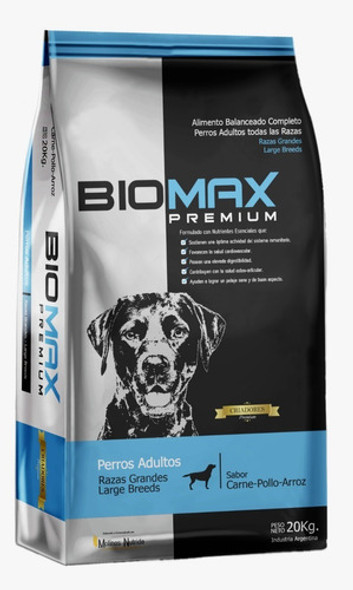 Alimento Biomax Premium Para Perro Adulto En Bolsa De 20kg 0 Alimento Biomax Premium Para Perro Adulto En Bolsa De 20kg 0