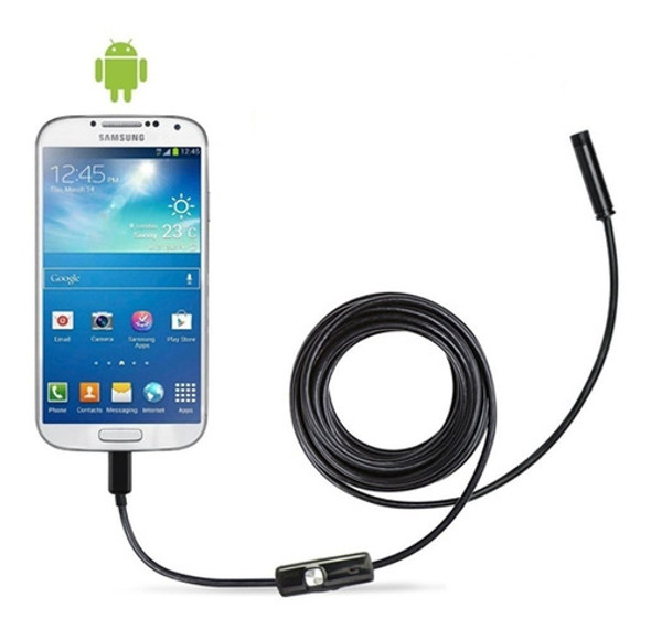 Camara Endoscopica 5mt Endoscopio Android Boroscopio Celular 0