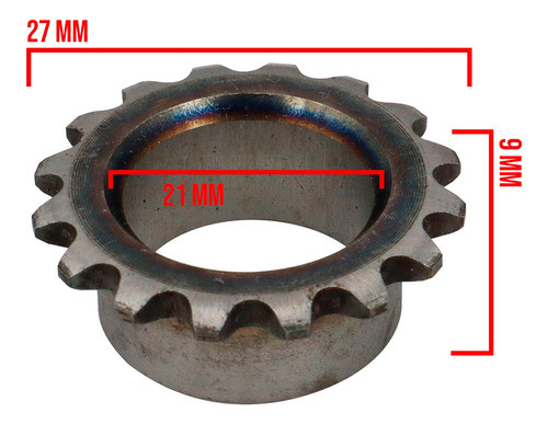 Piñon De Cigueñal Para Honda Xl 125 16t 20 X 25 X 12 Japones 1