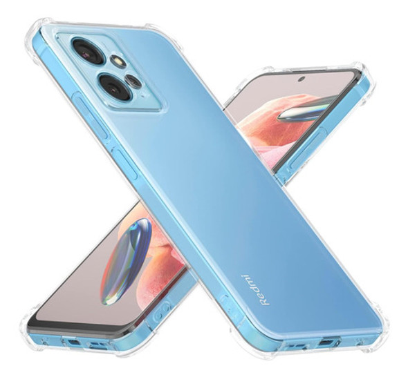 Funda Para Redmi Note 12 4g Refuerzo Esquinas Transparente 0