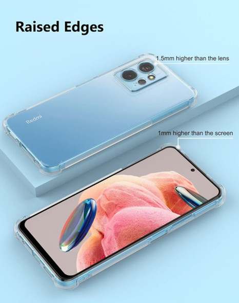 Funda Para Redmi Note 12 4g Refuerzo Esquinas Transparente 1