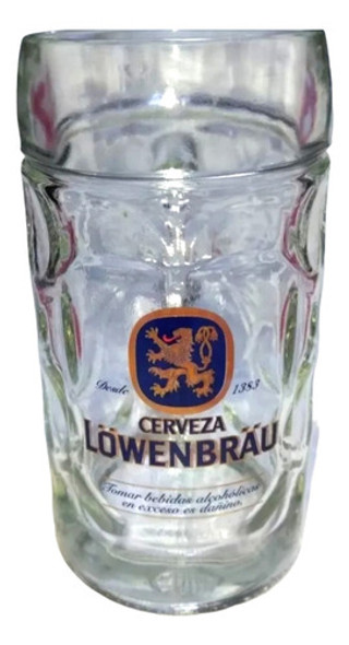 Jarra Cerveza Vidrio Grueso 0