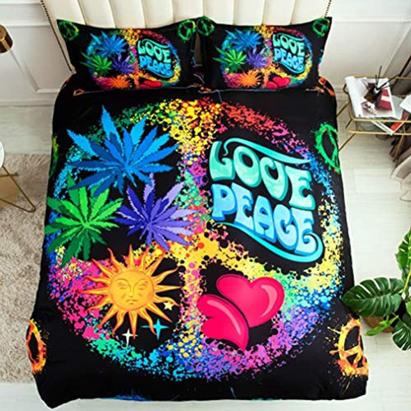 Suncloris, Hippie Psicodélico Arco Iris Negro Signo De La Pa 1 Suncloris, Hippie Psicodélico Arco Iris Negro Signo De La Pa 1